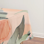 Terracotta Wildblume Rustic Boho Tischdekor Tischdecke (Beispiel)