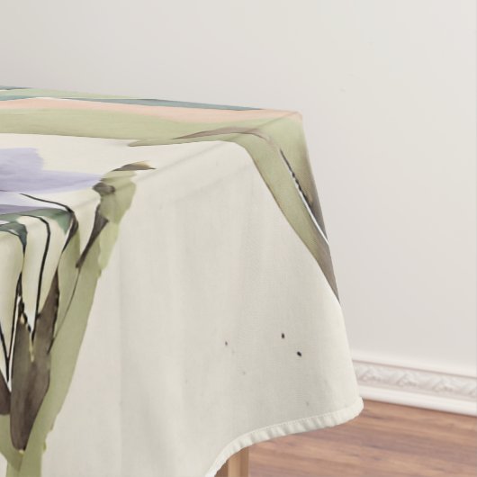 Terracotta Wildblume Rustic Boho Tischdekor Tischdecke (Beispiel)