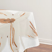 Terracotta Wildblume Rustic Boho Tischdekor Tischdecke (Beispiel)