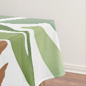 Terracotta Wildblume Rustic Boho Tischdekor Tischdecke (Beispiel)