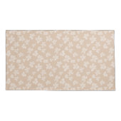 Terracotta-Wildblumen Kissenbezug (Rückseite-Links)