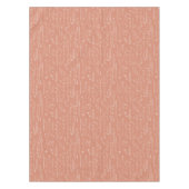 Terracotta Wildflower Baby Shower Tablecloth Tischdecke (Vorderseite)