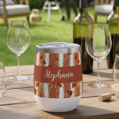 Terracotta Wildflower Personalized Boho 