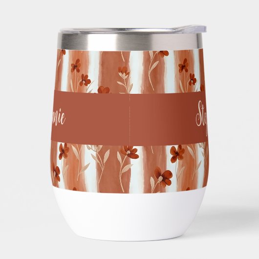 Terracotta Wildflower Personalized Boho (Links)