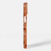 Terracotta Wildflower Stripe Case-Mate iPhone Hülle (Rückseite / Rechts)