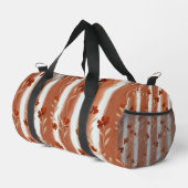 Terracotta Wildflower Stripe Yoga Mat Duffle Bag (Rechte Ecke)