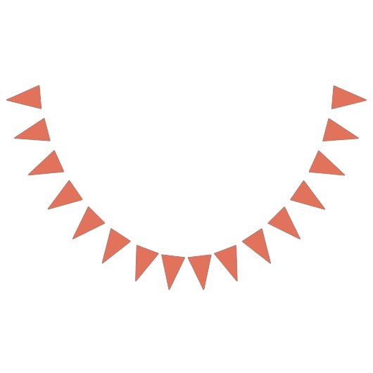 Terracotta Wimpelkette (Alle)