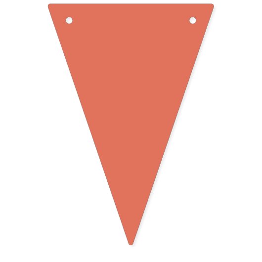 Terracotta Wimpelkette (Erste Fahne)