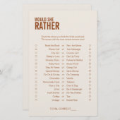 Terracotta würde sie eher Brautparty spielen (Vorne/Hinten)