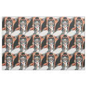 Terracotta Zebra Museo Cantonale d'Arte Stoff (Fat Quarter (45,7 x 55,9 cm))