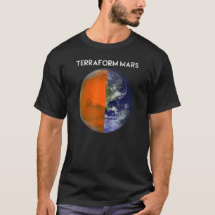 TERRAFORM MARS für menschliche Migration Witty Occ T-Shirt