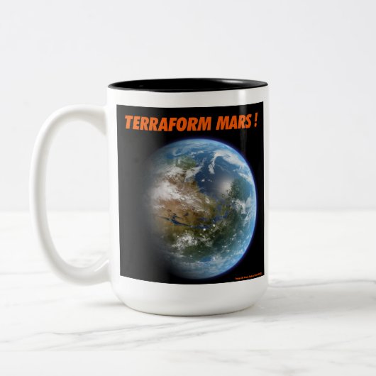 Terraform Mars Zweifarbige Tasse (Links)