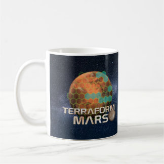 Terraforming Mars Hex Map Kaffeetasse