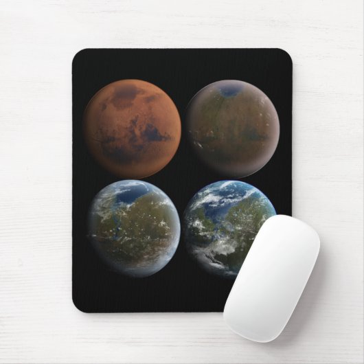 Terraforming Mars Mousepad (Mit Mouse)