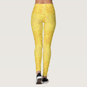 Terrain Pattern Red 01x4B Black BG Leggings (Rückseite)