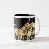 Terrakotta-Armee, Qin-Dynastie Zweifarbige Tasse (VorderseiteRechts)