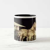 Terrakotta-Armee, Qin-Dynastie Zweifarbige Tasse (Mittel)