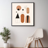 Terrakotta Balance Poster
