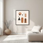 Terrakotta Balance Poster