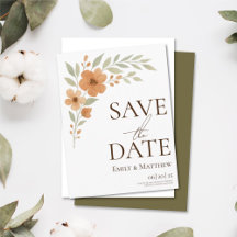 Terrakotta-Blumen-Aquarell-Save-the-Date-Hochzeits