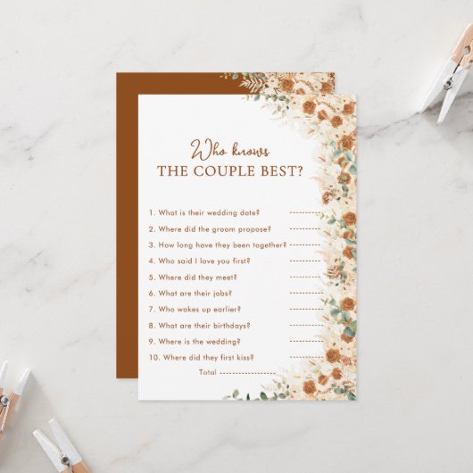 Terrakotta-Blumen-Wettspiel: Wer kennt das Paar am (Vorderseite/Rückseite Beispiel)