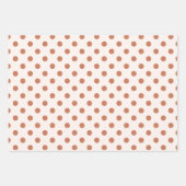 Terrakotta-Boho-Geschenkpapier 3er-Pack Neutrales Geschenkpapier Set (Vorderseite 2)