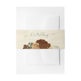 Terrakotta-Erdton Blumenzwiebeldörfchen Einladungsbanderole