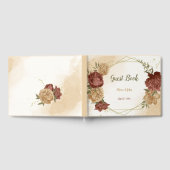 Terrakotta-Erdton Blumenzwiebeldörfchen Gästebuch (Voll)