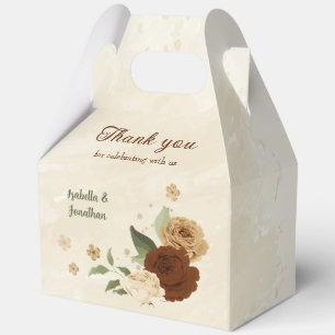 Terrakotta-Erdton Blumenzwiebeldörfchen Geschenkschachtel