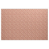 Terrakotta-Gänseblümchen-Streumuster Elfenbeinfarb Stoff (Yard (91,4 cm))