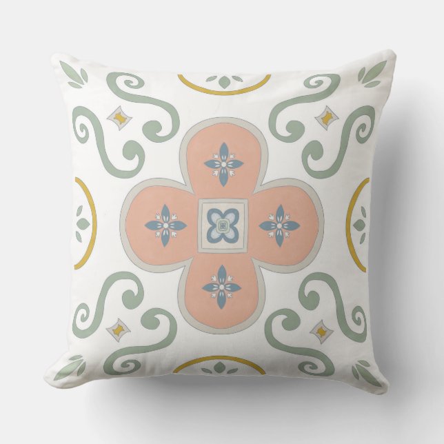 Terrakotta Kissen (Vorderseite)