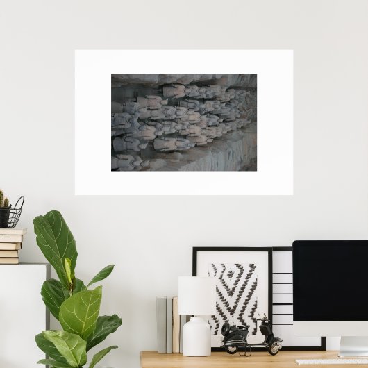 Terrakotta-Krieger Poster (Heimbüro)