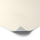 Terrakotta-Kürbis-Monogramm-Willkommensschild Poster (Ecke)