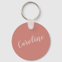 Terrakotta-Minimalist-Typografie Personalisierter