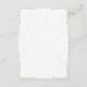 Terrakotta-Pampasgras-Einsatz für Übertopf Begleitkarte (Rückseite)