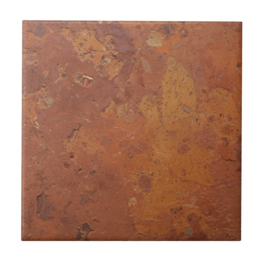 Terrakotta-rot, einfache rustikale fliese (Vorderseite)