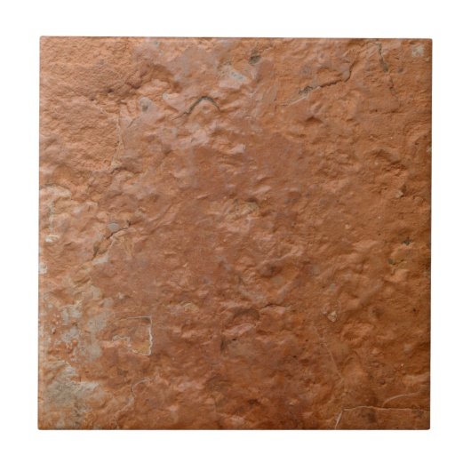Terrakotta-rot, einfache rustikale fliese (Vorderseite)