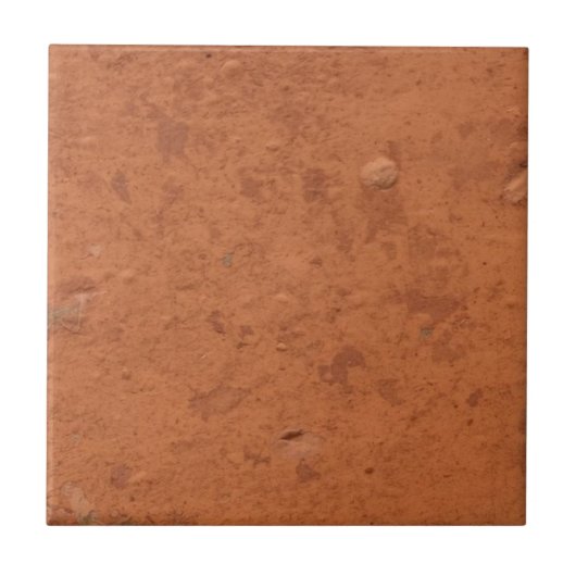 Terrakotta-rot, einfache rustikale fliese (Vorderseite)