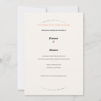 Terrakotta-Sage-Botanische-Hochzeitseinladung