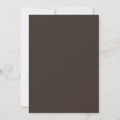 Terrakotta-Salbei-Script-Positano-Küstenhochzeit Einladung (Rückseite)