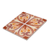 Terrakotta-Spanische-Talavera-Fliesenmuster Fliese (Seite)