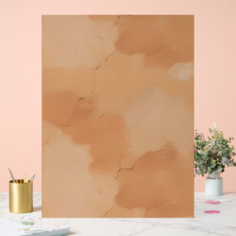 Terrakotta-Ton der Dämmerung — Warmer Wüstensand Acrylschild