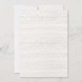 Terrakotta und Brautparty Einladung (Rückseite)