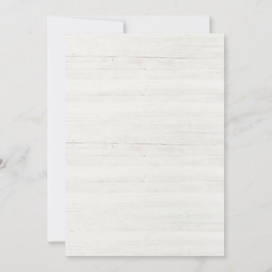 Terrakotta und Brautparty Einladung (Rückseite)