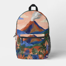 Terrakotta-Vulkan-Landschaft-Rucksack