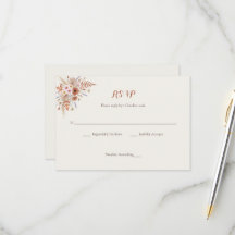 Terrakotta-Wildblumen- & Trockenpalmen-Boho-Hochze