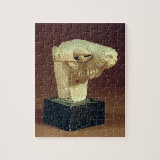 Terrakottakamelkopf, Mohenjodaro, 2300-1750 BC Puzzle (Vertikal)