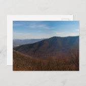 Terrapin Mountain im Herbst, Virginia Postkarte (Vorne/Hinten)