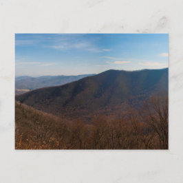 Terrapin Mountain im Herbst, Virginia Postkarte