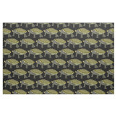 Terrapin (schwarz) - gekämmter Baumwollstoff Stoff (Fat Quarter (45,7 x 55,9 cm))